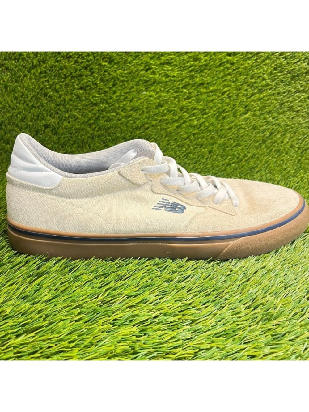 New Balance All Coasts 232 Men Size 14 Ivory Gum Athletic Walking Shoes Sneakers
